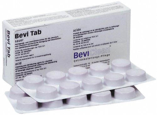 Bevi Tab Reinigungsmittel Zapfanlage-eB55M-Bevi Clean Bevi Tab Reinigungsmittel Zapfanlage-eB55M-Bevi Tab, Bevi Reinigungsmittel, Reinigungsmittel Bevi Tab Tabletten Alkalisch-Bevi Clean
