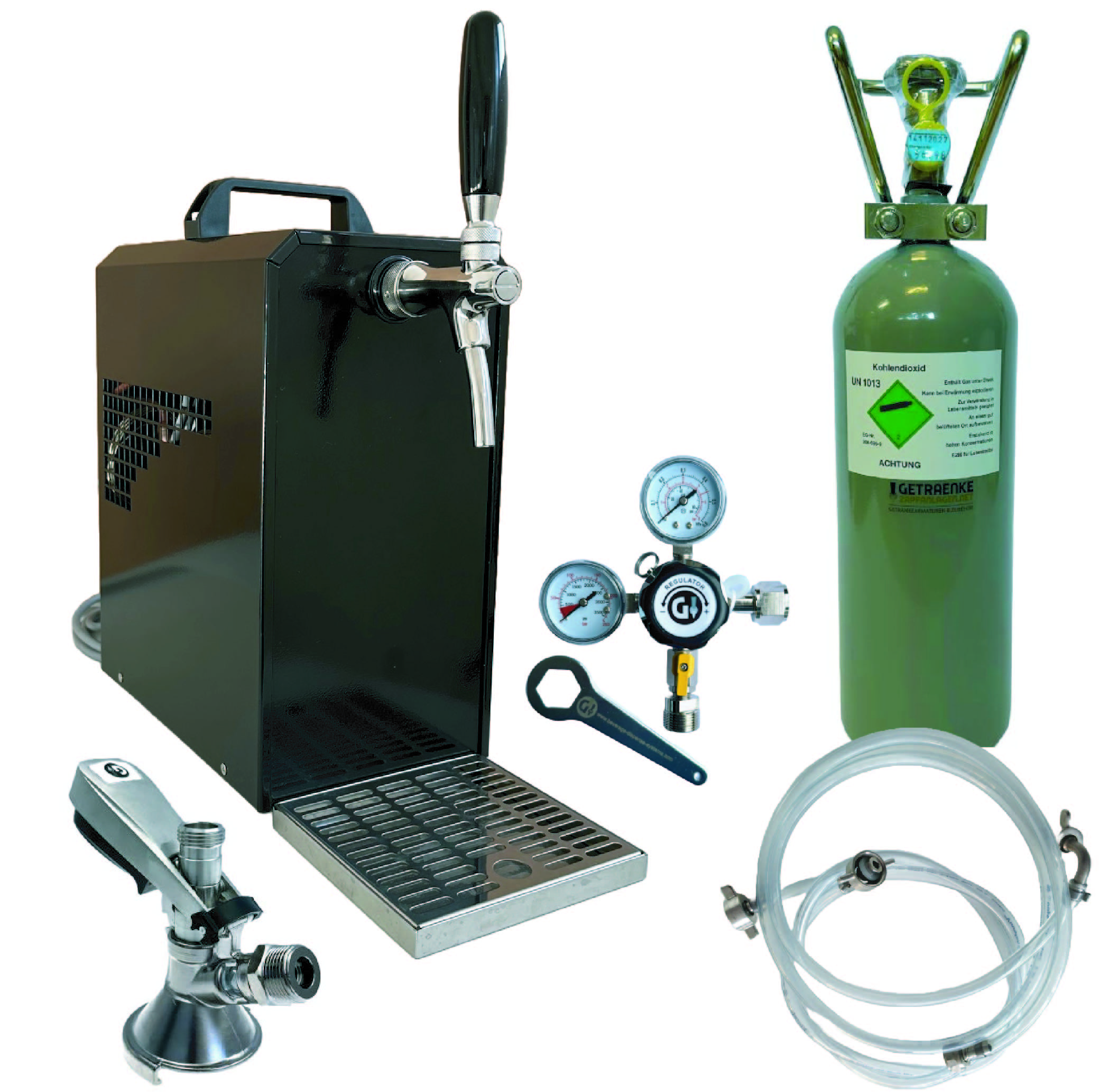 Beer dispenser complete set, 35 litres/h Beer dispenser complete set, 35 litres/h