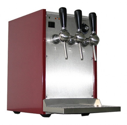 Mulled wine dispenser with electric pump