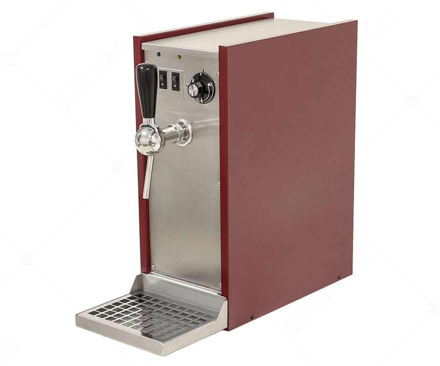 Mulled wine dispenser, mulled wine device, mulled wine heater with 1 x tap, 9 KW