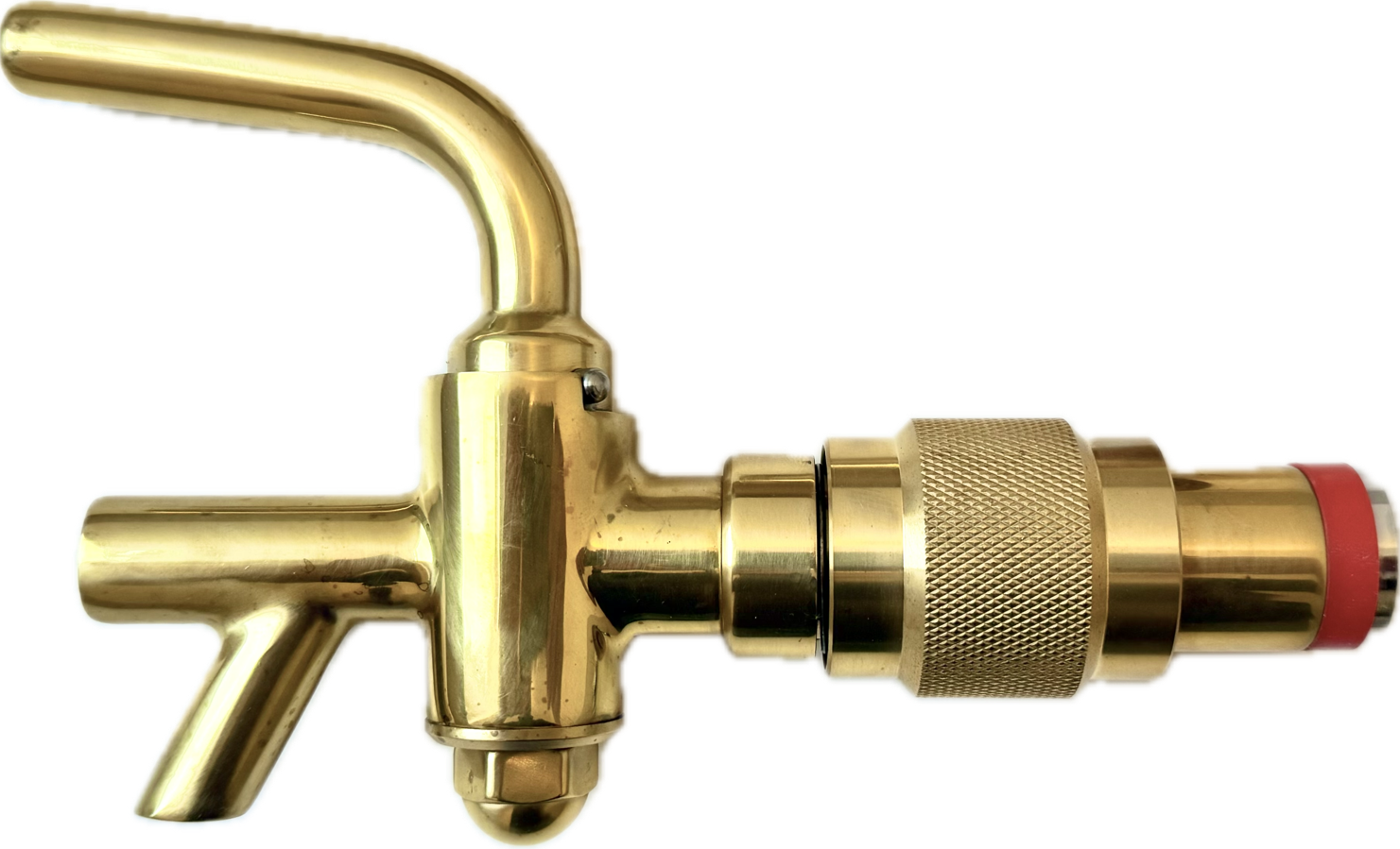 Brass beer tap tap set