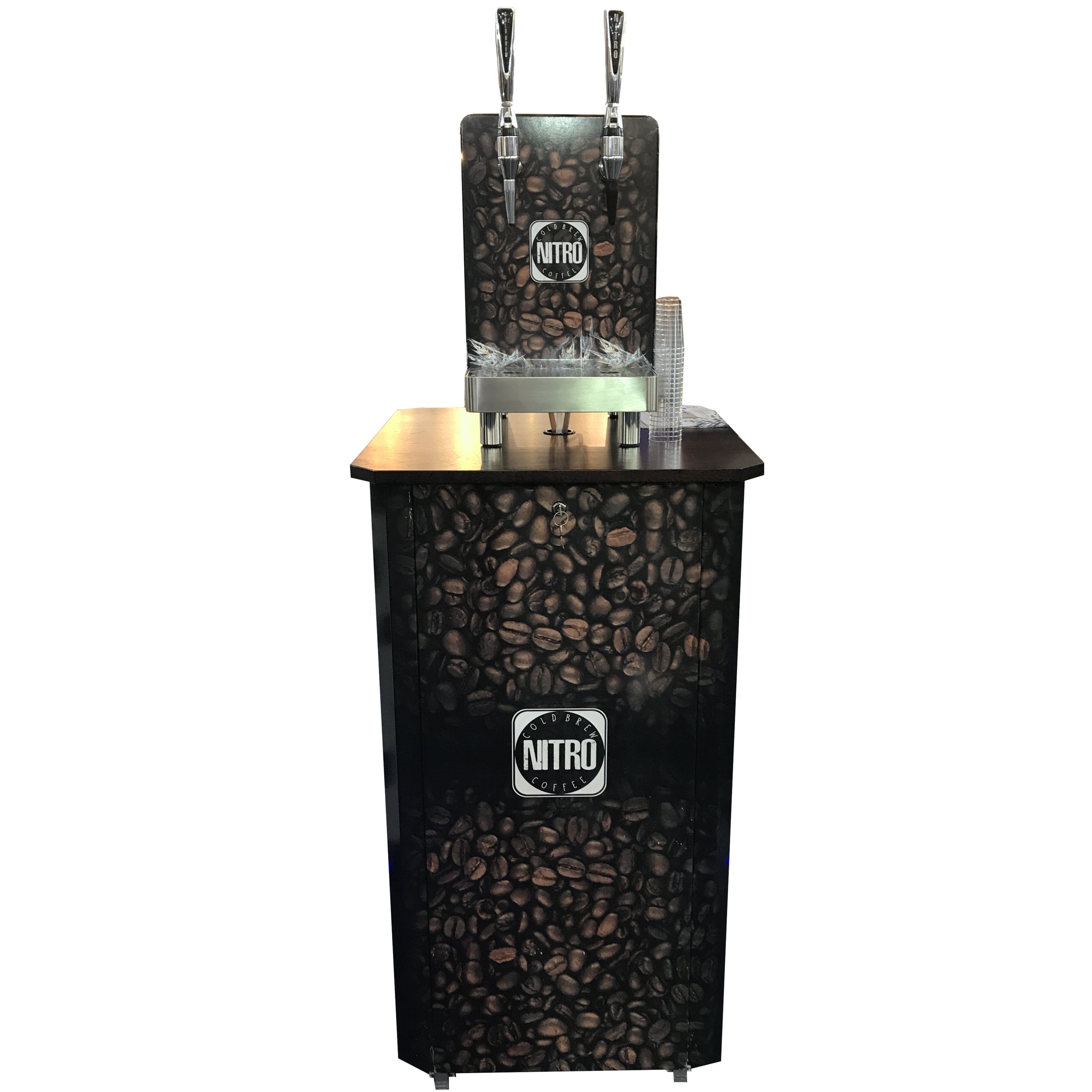 Cold brewed coffee dispenser