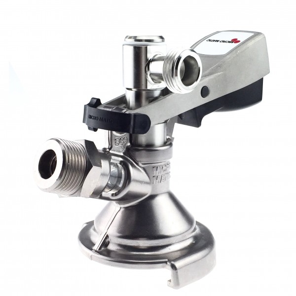 Micro Matic Zapfkopf Keg für Fassbier Bier-Fass Kegkopf Kegverschluss Zapfanlage-SW10569.4-Micro Matic Zapfkopf Keg für Fassbier Bier-Fass Kegkopf Kegverschluss Zapfanlage-Micro Matic