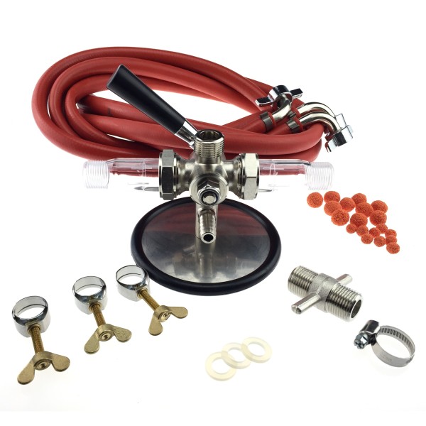 Beer line cleaning machine + many accessories beer tap cleaning beer hose