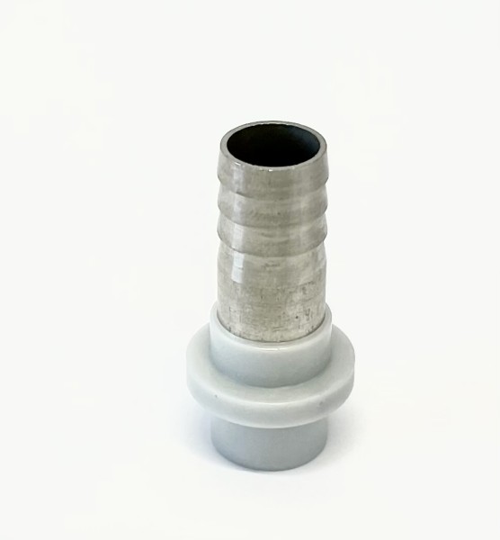 10 mm beer hose nozzle straight stainless steel