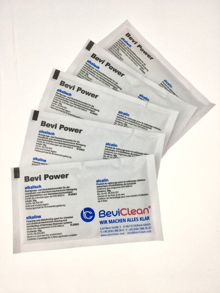 5x BEVI POWER alkaline chemical beer line cleaning