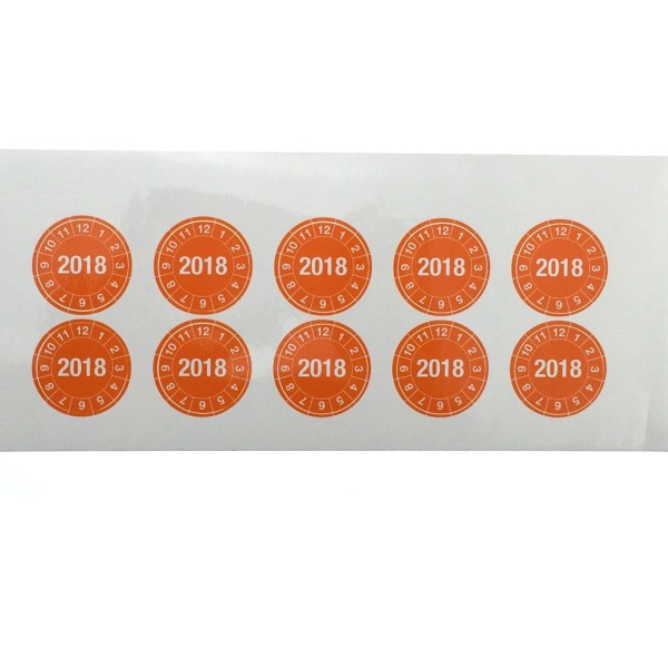 Date badges 2018