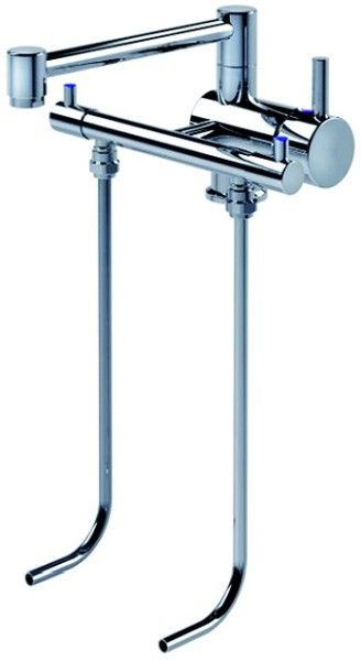 Gastro single-lever mixer tap "Echtermann" 2 under sink pipe low pressure