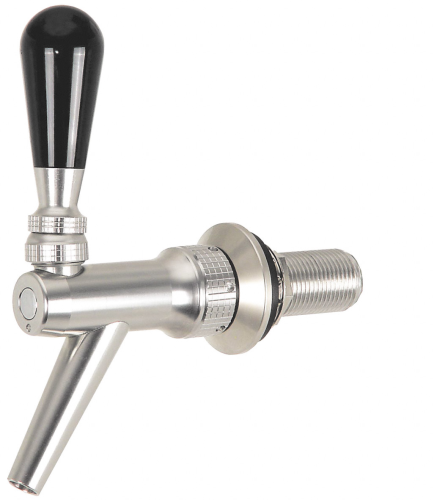Piston dispensing tap V20 stainless steel - CMB