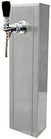Box dispensing column stainless steel