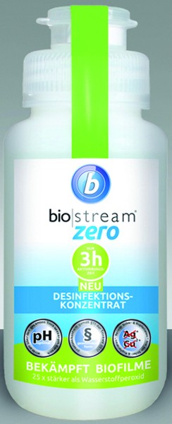 Bio Stream disinfection of sparkling and drinking water systems