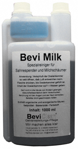 Bevi Milk special cleaner for cream dispenser, milk foamer