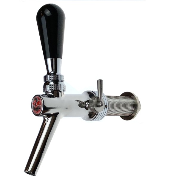 Beer tap dispensing tap with compensator V10 stainless steel CMB