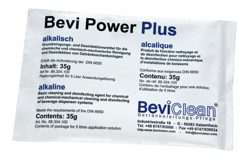 Bevi Power Plus Cleaning Beverage Line