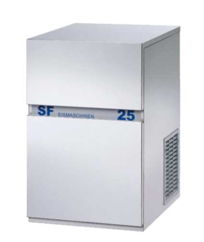 SF25 cone ice maker with storage tank